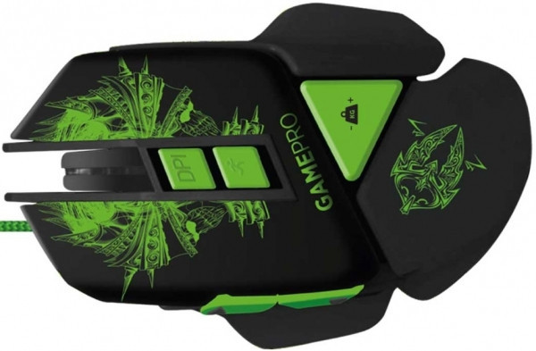 Комп'ютерна мишка PGS-302 провідна USB, ергономічна, оптична, для роботи та ігор, чорна Одеса - фото 8