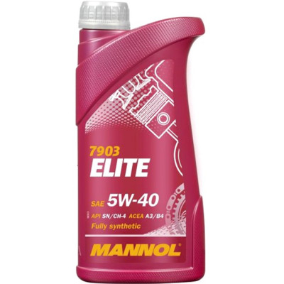 Моторное масло Mannol ELITE 1л 5W-40 (MN7903-1) Винница - изображение 1