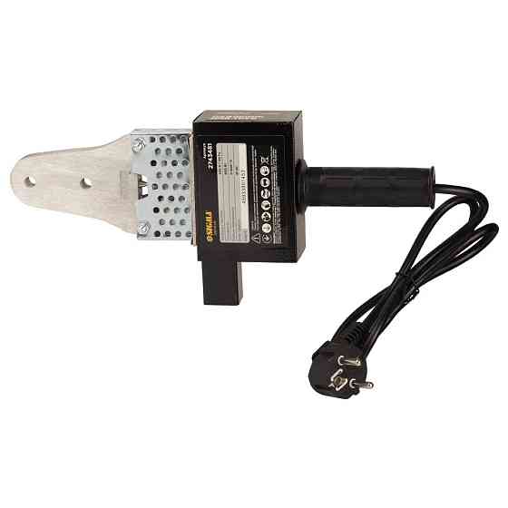 Паяльник для пластикових труб 600 Вт 20-32мм металевий кейс SIGMA (2743481) Київ