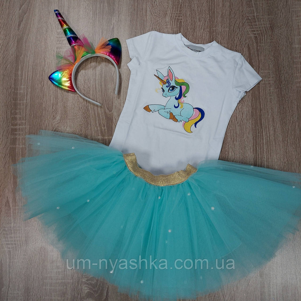 Дитяча біла футболка з кішечкою Кішка Марія Кривий Ріг - фото 9