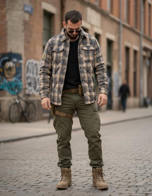 Утеплена сорочка/куртка woodcutte terion ПП8004 Одеса - фото 10