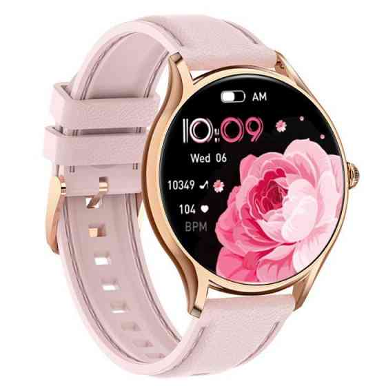 Женские умные наручные часы Smart Milano Gold Rubber 2 ремешка Киев