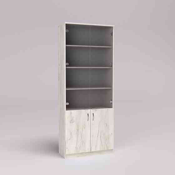 Шафа офісна ОШС-1, Дуб Крафт Білий, 800/340/2100 Львів