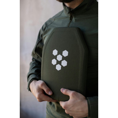 Бронеплита Ukrainian Armor Керамічна SA4, тип Stand Alone, клас захисту ДСТУ 6, розмір L (SA4L) Вінниця - фото 2