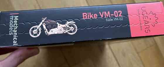 Деревʼяний 3d конструктор bike vm-02. Харків