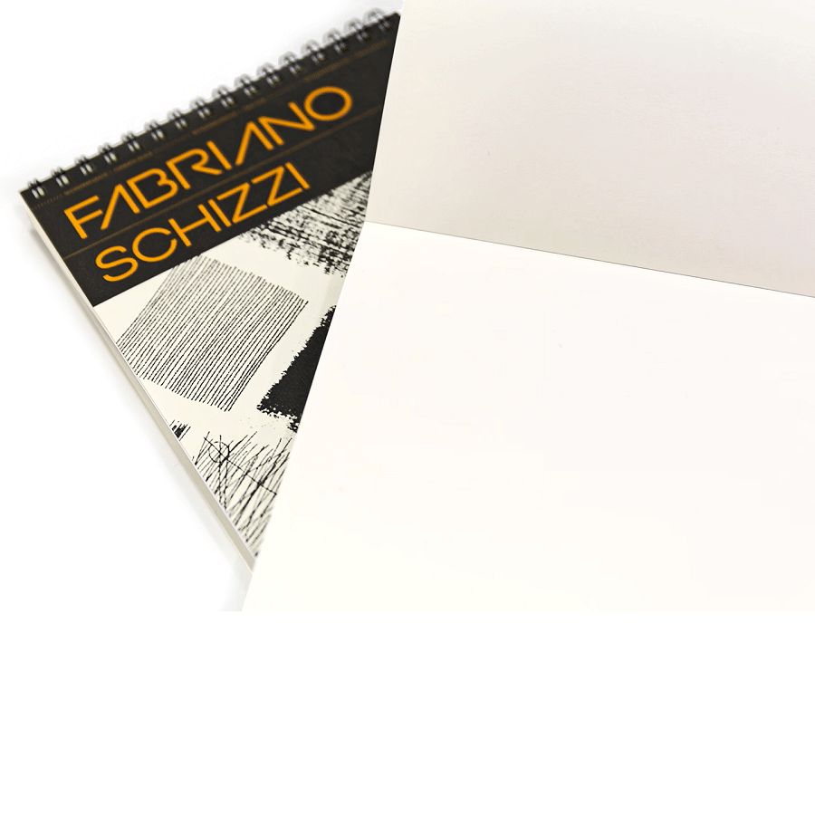 Альбом для эскизов на спирали Schizzi Sketch А3, 90г/м2 80л 20% хлопок Fabriano Киев - изображение 2