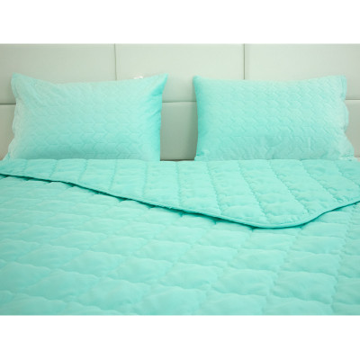 Одеяло Руно летняя силиконовая Легкость бирюзовая 140х205 см (321.52СЛКУ_Бірюзовий) Винница - изображение 8