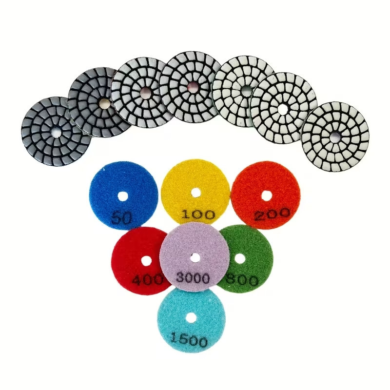 Диск для сухого шліфування на липучці 50 мм №800, черепашка 800 Grit (858340128) Київ - фото 2