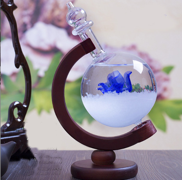 Барометры Штормгласс Глобус Голубая роза большой, Storm glass Кременчуг - изображение 7