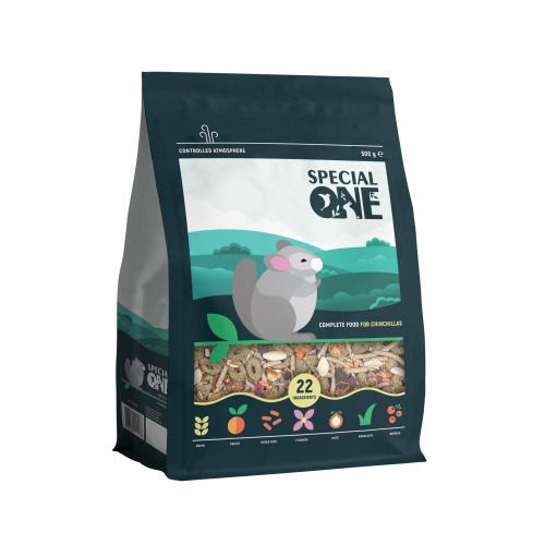 Повнораціонний корм Special One для шиншил 500 г Київ - фото 1
