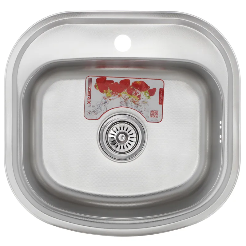 Кухонна мийка Zerix Z4947-08-180D decor модель ZM0560 Харків - фото 1