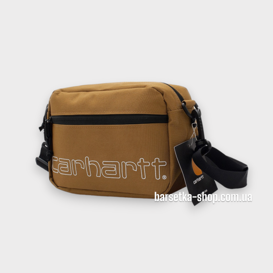 Сумка через плечо Carhartt 24х16х7 коричневый Запорожье