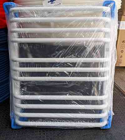 Комбинированный полотенцесушитель Белый 660х560 Terma Alina Черновцы