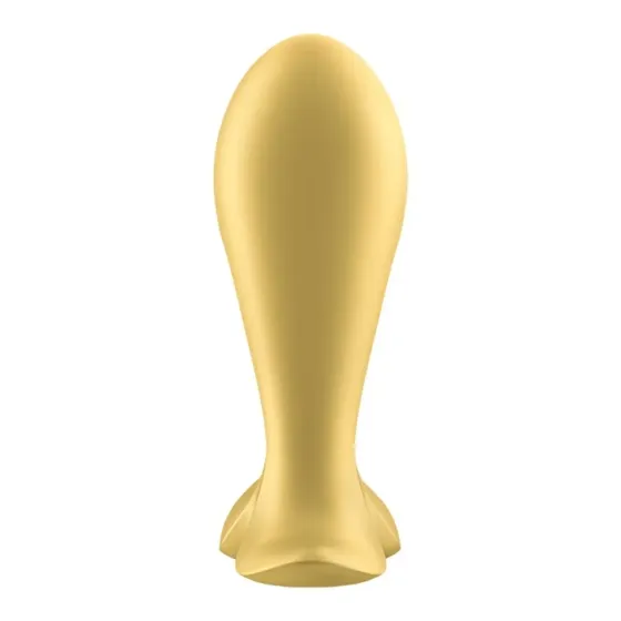Анальная смарт-пробка с вибрацией Satisfyer Intensity Plug, золотой Sex Aura Киев