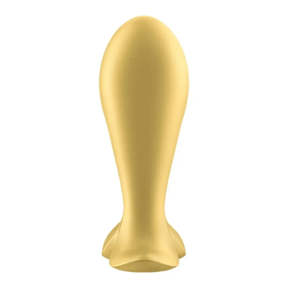 Анальная смарт-пробка с вибрацией Satisfyer Intensity Plug, золотой Sex Aura Киев - изображение 5