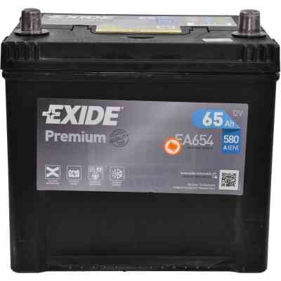 Акумулятор автомобільний EXIDE PREMIUM 65A (EA654) Вінниця