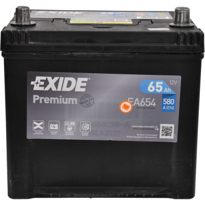 Аккумулятор автомобильный EXIDE PREMIUM 65A (EA654) Винница - изображение 1