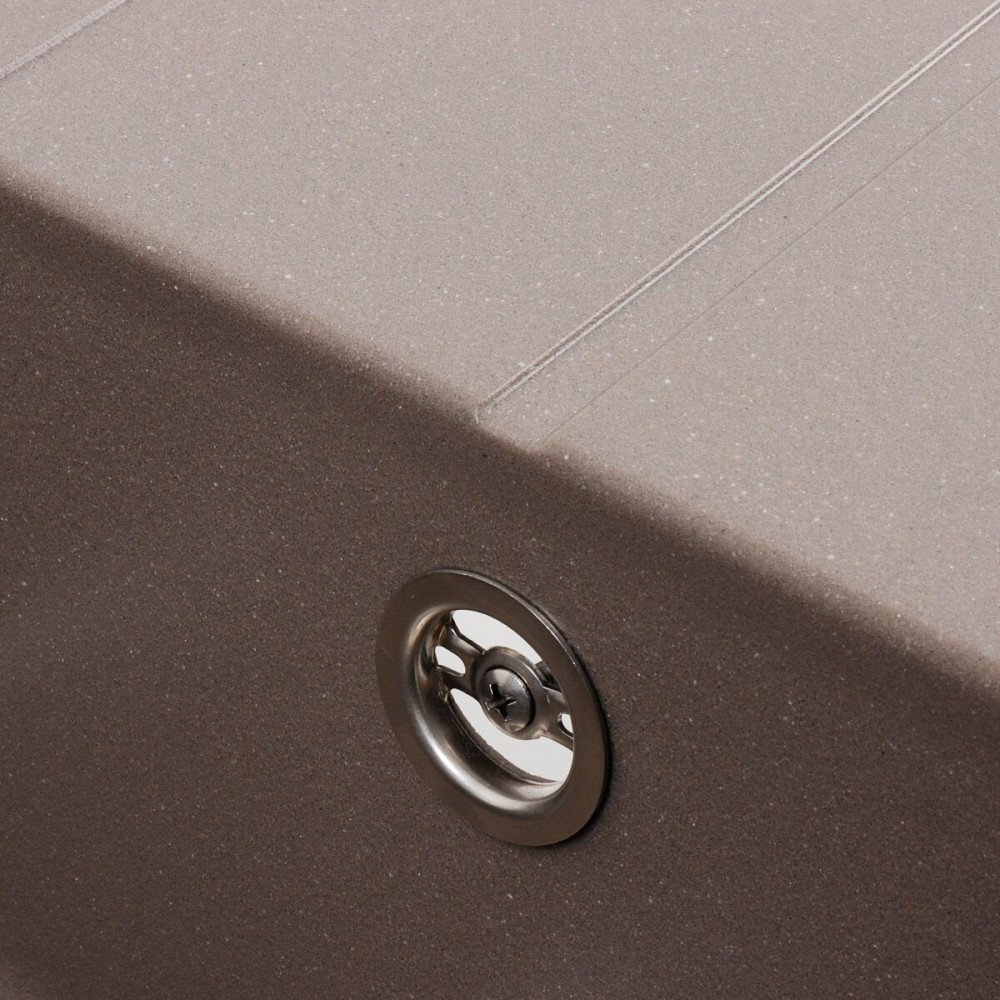 VALESO Гранітна мийка для кухні VALESO VERONA 7850 матова Дюна Коломия - фото 6