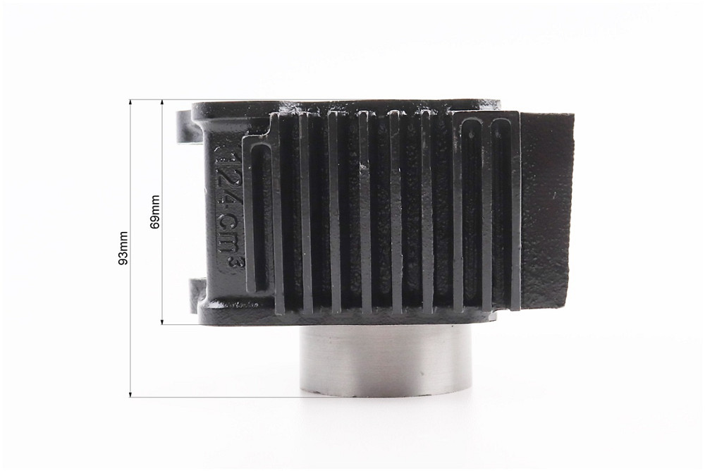 Циліндр к-кт (цпг) 125cc-54мм (палець 14мм, висота циліндра 69мм, висота поршня 39,5мм) Киев - изображение 5