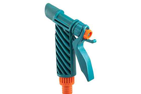 Пістолет для поливання ГОСПОДАР із фіксатором зі штуцером SLD 92-9117 Рівне