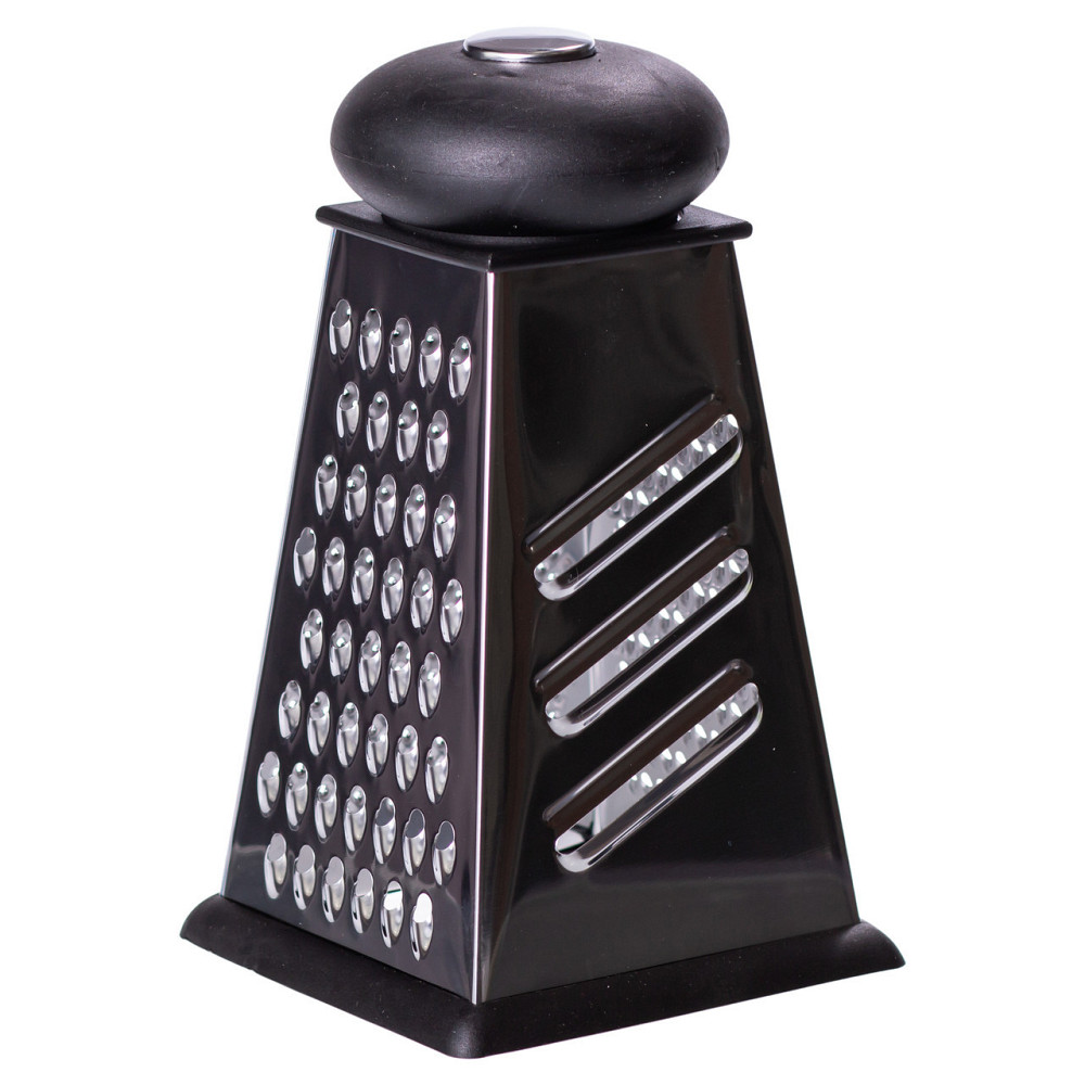 Терка ручная четырехсторонняя 12.5×12.5×21 (см) из нержавейки HP-8-10 Киев - изображение 1