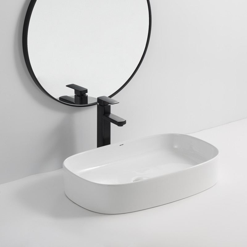 Раковина накладна Mixxus Premium BEVEL-0105 610х375х120mm   ( MP6524 ) 39468 Харьков - изображение 8