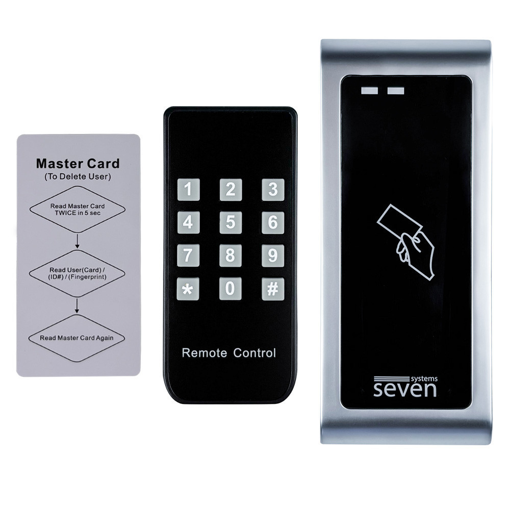 Контролер доступу + зчитувач SEVEN CR-7463m (EM-Marin + MIFARE) Київ - фото 5