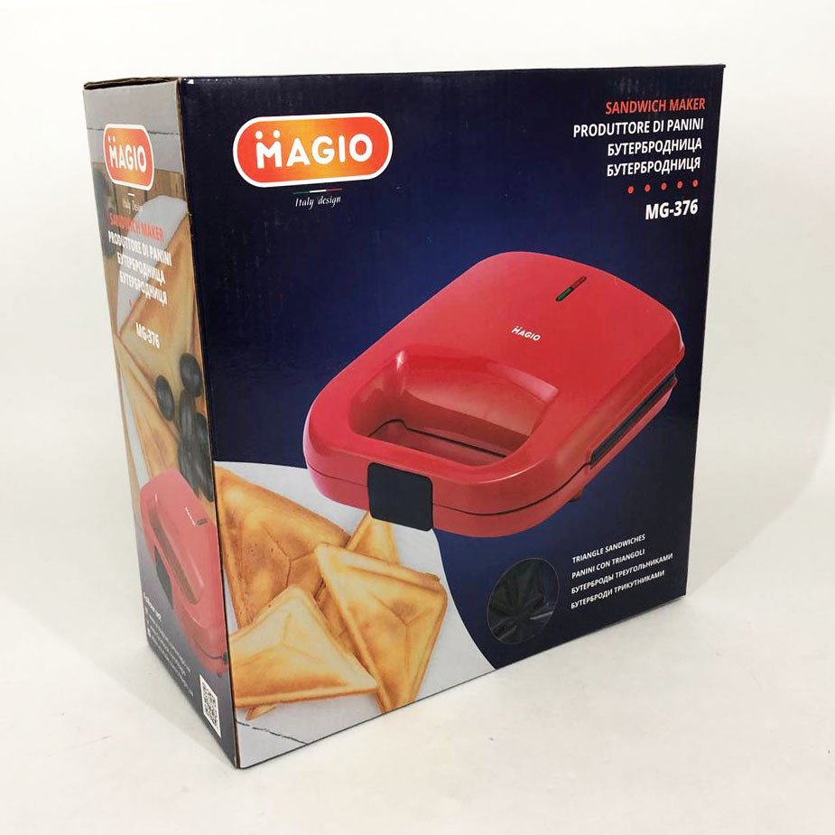 Ребриста бутербродниця MAGIO, Електрична сендвічниця-бутербродниця, Електрична сендвічниця XS-70 Львів - фото 9