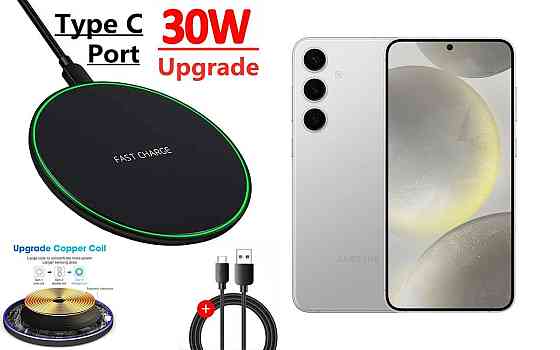 Бездротовий зарядний пристрій Copper до 30W для OnePlus 13, USB-C, LED Київ