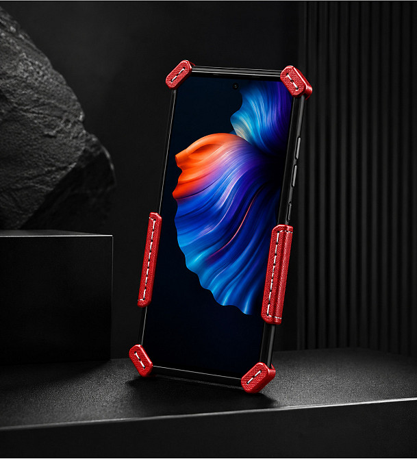 Бампер для Blackview BV9300, BV9300 Pro,с усиленным корпусом, цвет Black Red Киев - изображение 1