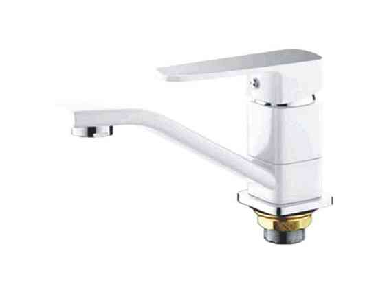 Смеситель для умывальника MISSOURI 555-15CM (WHITE) ТМ MIXXUS Киев