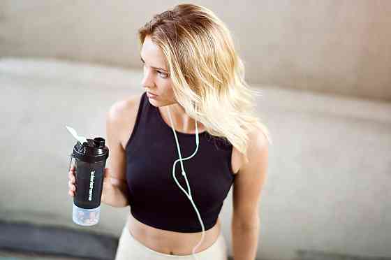 Шейкер спортивний SmartShake Slim 500ml Gray Луцк