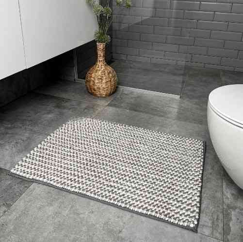 Килимок для ванної кімнати 50*80см Мелоді сірий Дариана Житомир