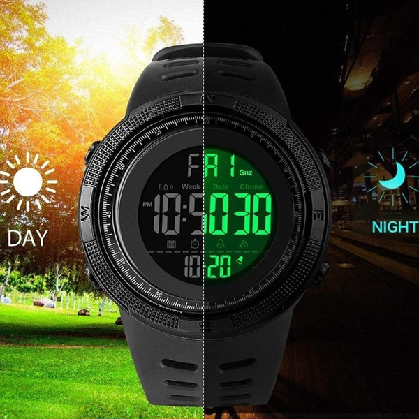 Часы мужские наручные Skmei Amigo II 1251 Черный Киев - изображение 18