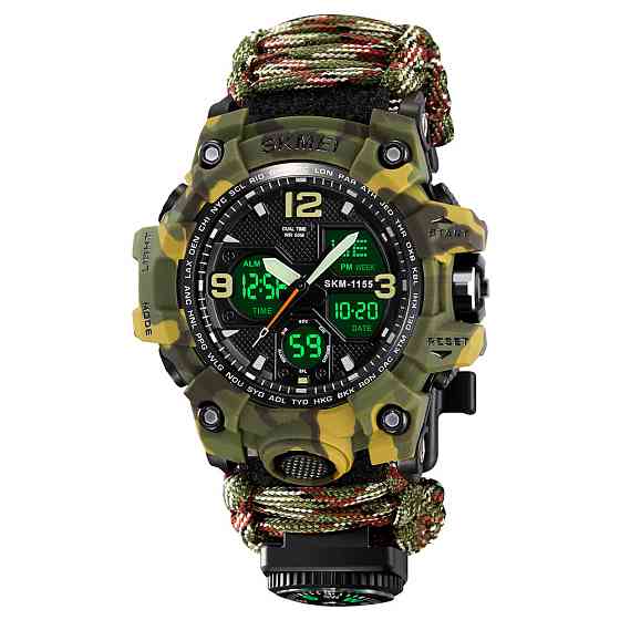 Skmei 1155BNCMGN Camo Green SBR Київ