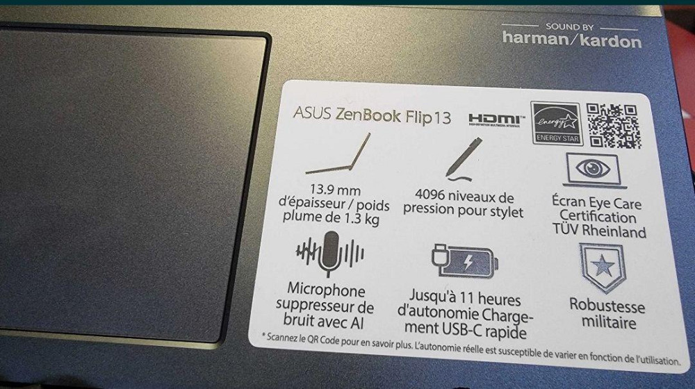 Ноутбук трансформер QLED PREMIUM Asus FLIP 13 UX363EA- i7-1165G7/Iris Xe(=gtx1050 Киев - изображение 7