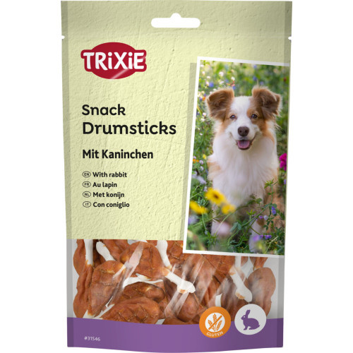 Лакомство Trixie Drumsticks with Rabbit для собак косточки с кроликом 100 г 8 шт Киев - изображение 4