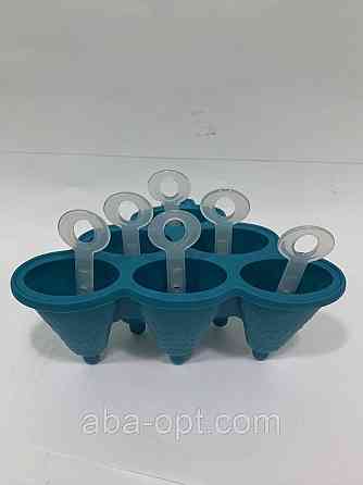 Силіконова форма на 6 виробів для морозива 14 х 14 х 10 см (шт) Одеса