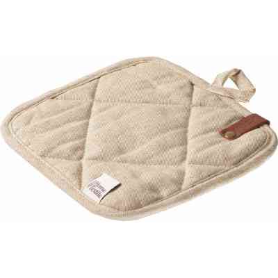 Кухонная прихватка Ardesto Oliver, 20х20 см, 100% хлопок, нап-ч: ватин, шоколад (ART04OR) Винница