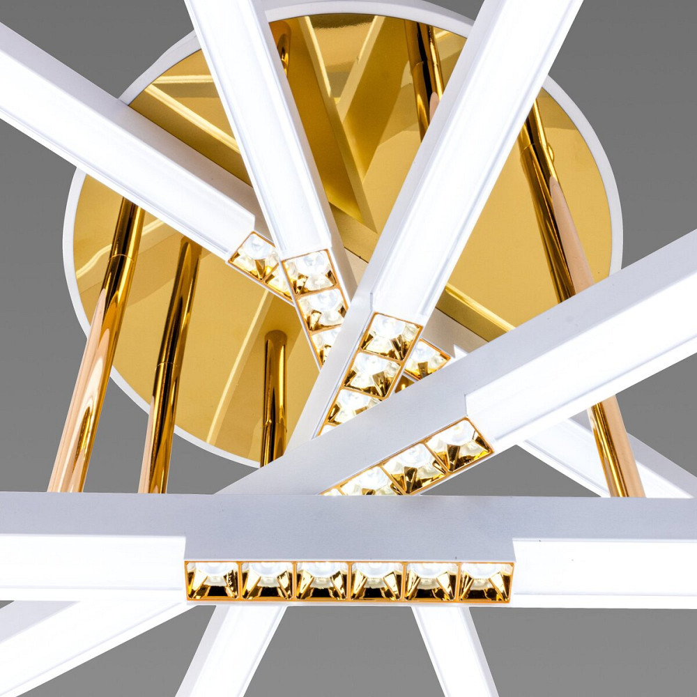 SIRIUS Люстра світлодіодна акрилова Sirius B /5 WT+GD 65W Коломыя - изображение 15