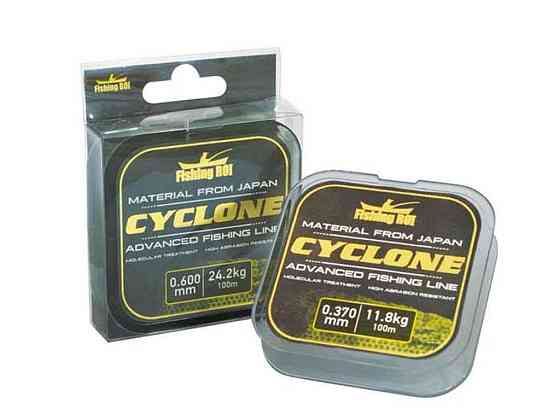 Лiска Cyclone 0,6мм 24,5кг 100м арт.152-8-60 ТМ FISHING ROI Киев