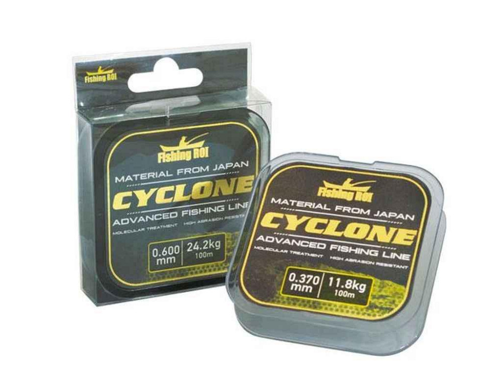 Лiска Cyclone 0,6мм 24,5кг 100м арт.152-8-60 ТМ FISHING ROI Киев - изображение 1