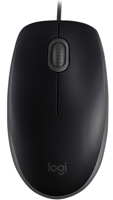 Миша Logitech B110 Silent Black (6466156) Київ - фото 1