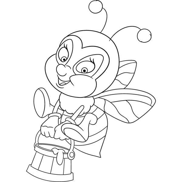 Дитяча розмальовка ArtCraft Бджілка 25х30 см (15045-AC) Харьков - изображение 2