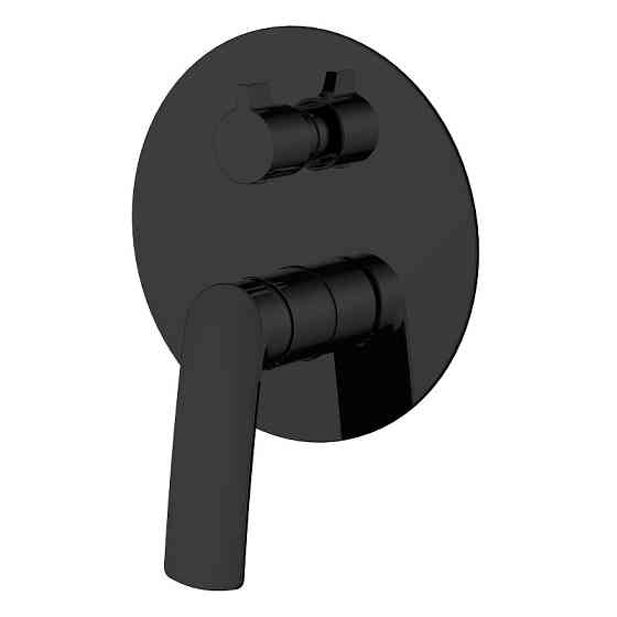 Змішувач прихованого монтажу VOLLE CANTE de la noche на 2 споживачі чорний Київ