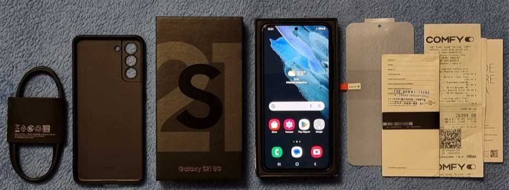 Смартфон: Samsung Galaxy S21 8/256Gb. Офіційний! Київ - фото 1