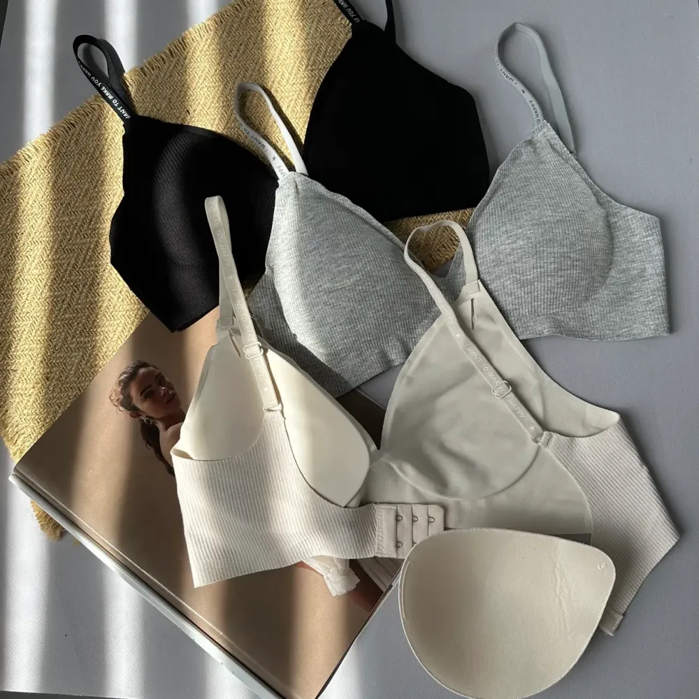 Безшовний топ-бюст (Чорний колір, розмір M,L) Київ - фото 6