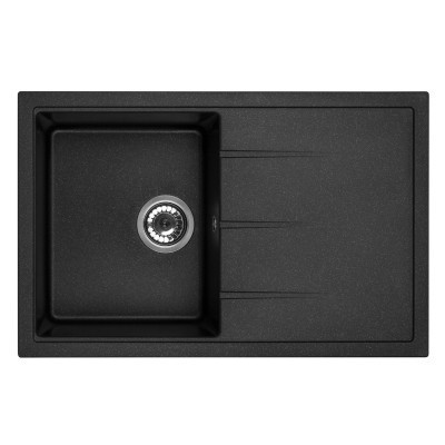 Мийка кухонна GRANADO TOLEDO black shine (gr2101) Вінниця - фото 1