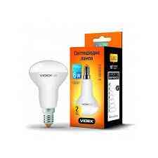 Лампа R50e 6W E14 3000K 220V LED Videx Житомир