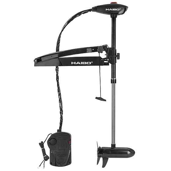 Електромотор Haibo WFT80DG (чорний) носової 24 В солона вода Київ